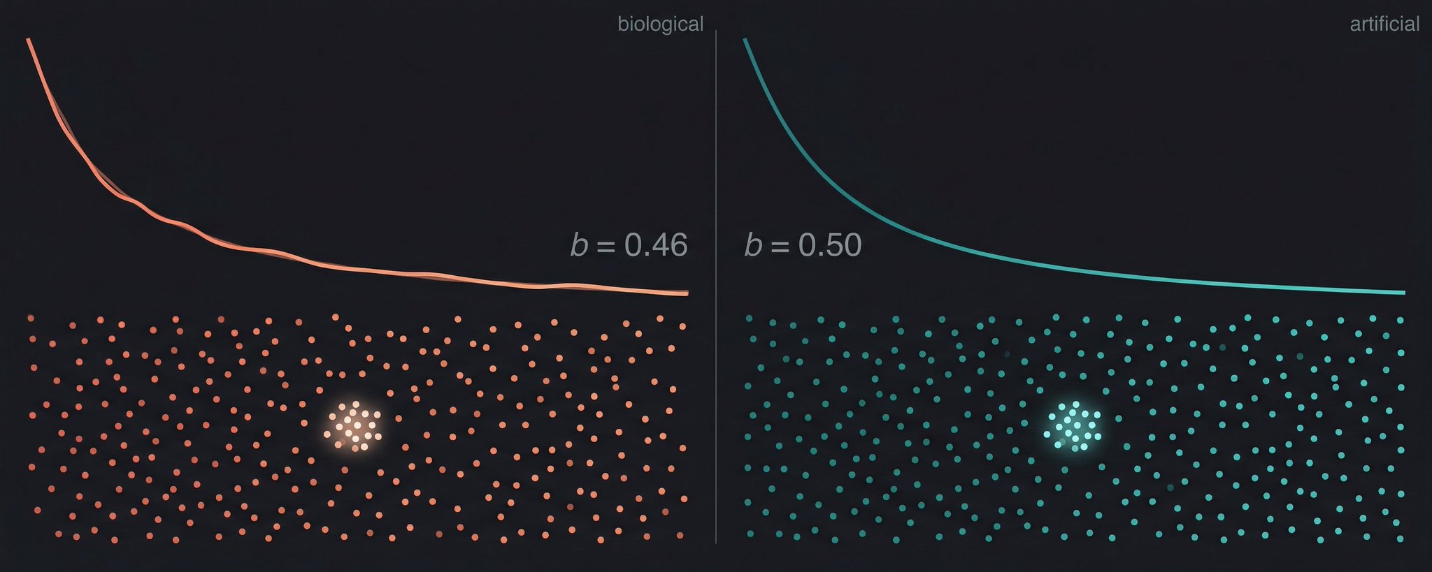 Geometry of Forgetting: Why Brains and LLMs Fail EXACTLY the Same Way